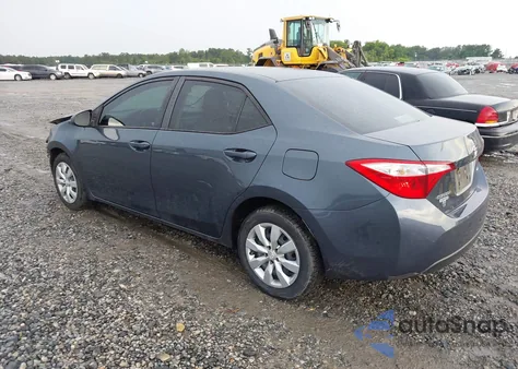 2016 Toyota Corolla Le from USA, damaged, VIN 2T1BURHE0GC708914